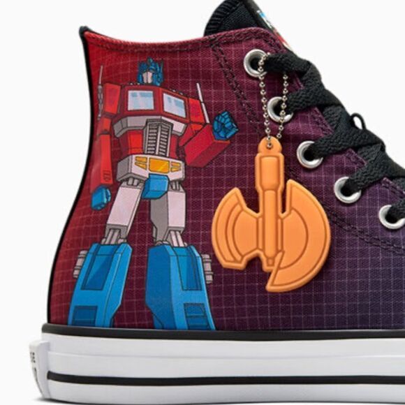 Converse x Transformers Chuck Taylor All Star Autobots Limited Sneaker Shoes 13 - Picture 14 of 17